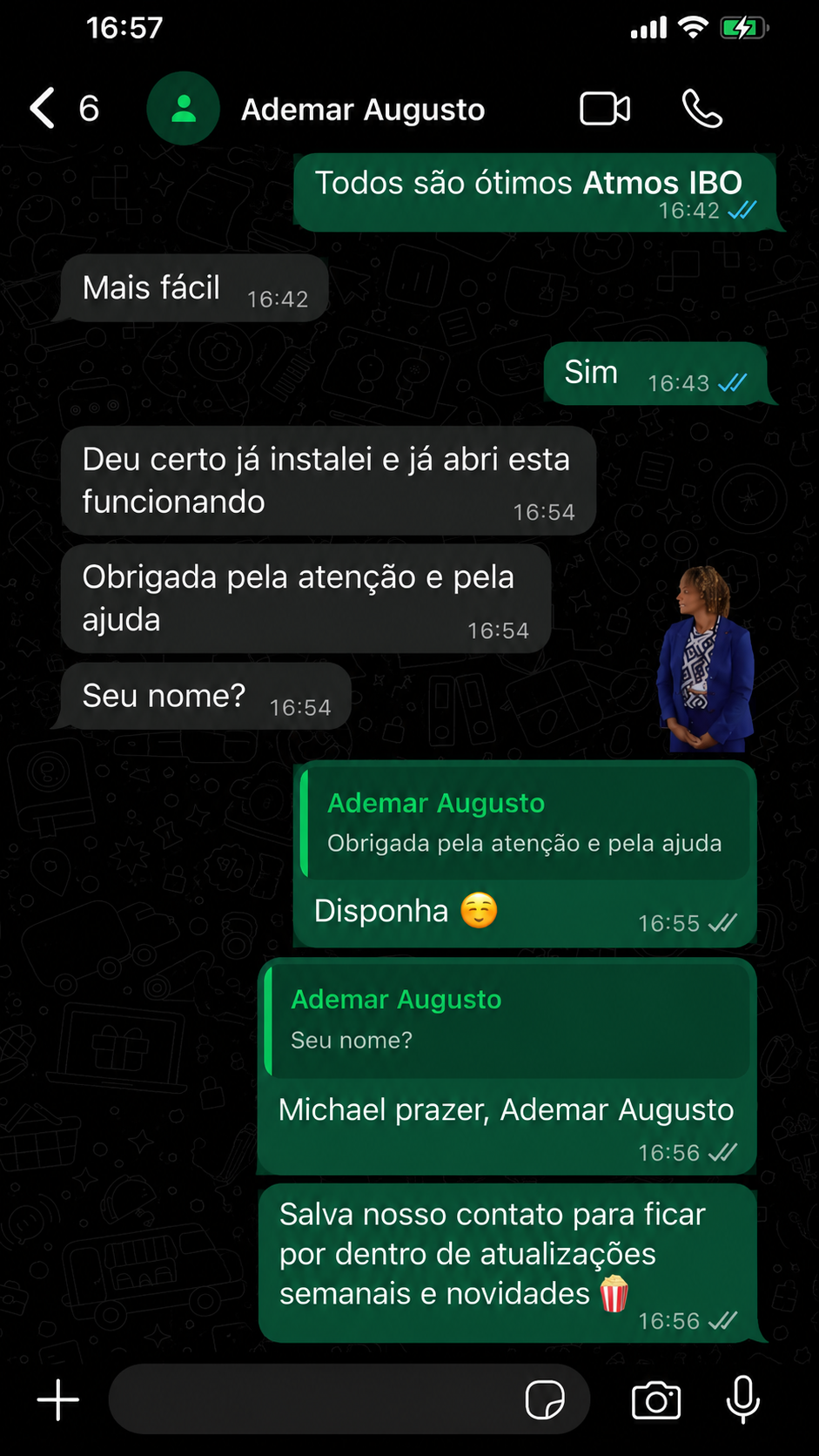 Feedback de cliente 2
