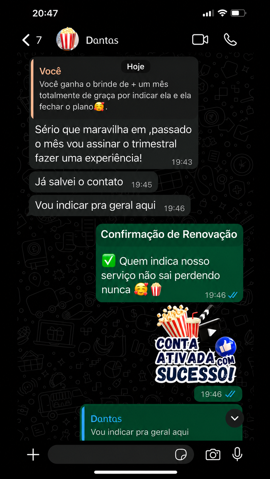 Feedback de cliente 5