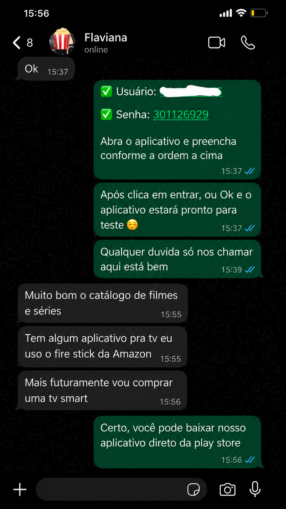 Feedback de cliente 6