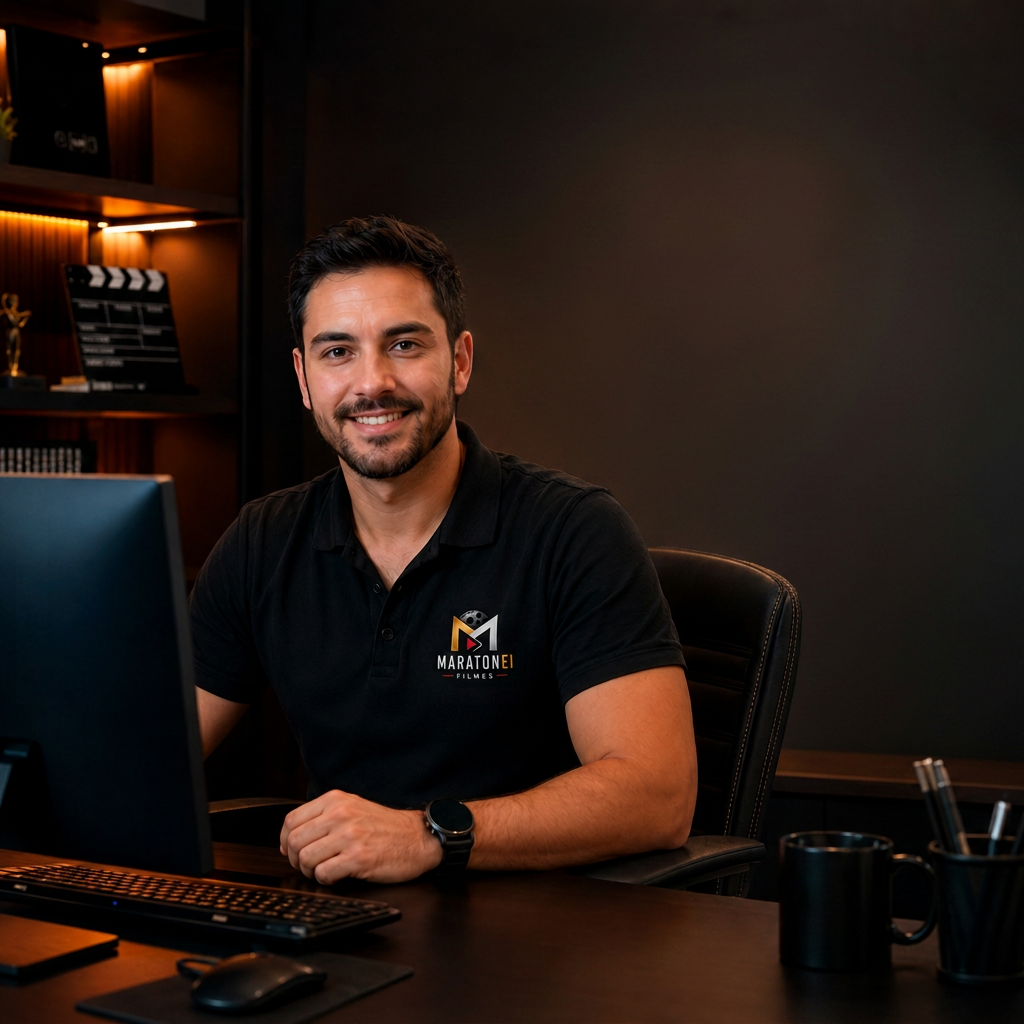 Paulo Souza, fundador do Maratonei Filmes